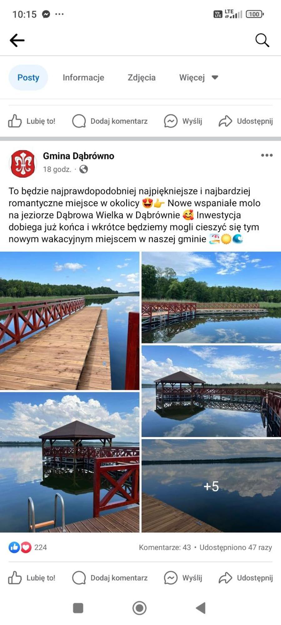 Domki Nad Jeziorem Dabrowno  Luaran gambar